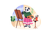 Cute animals students study set, an Education Illustration by PaperTrident (Thumbnail 10 of 13)