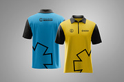 Polo T-Shirt Mockup, a Shirt Mockup by Artlogs x Modaldesain (Thumbnail 1 of 3)