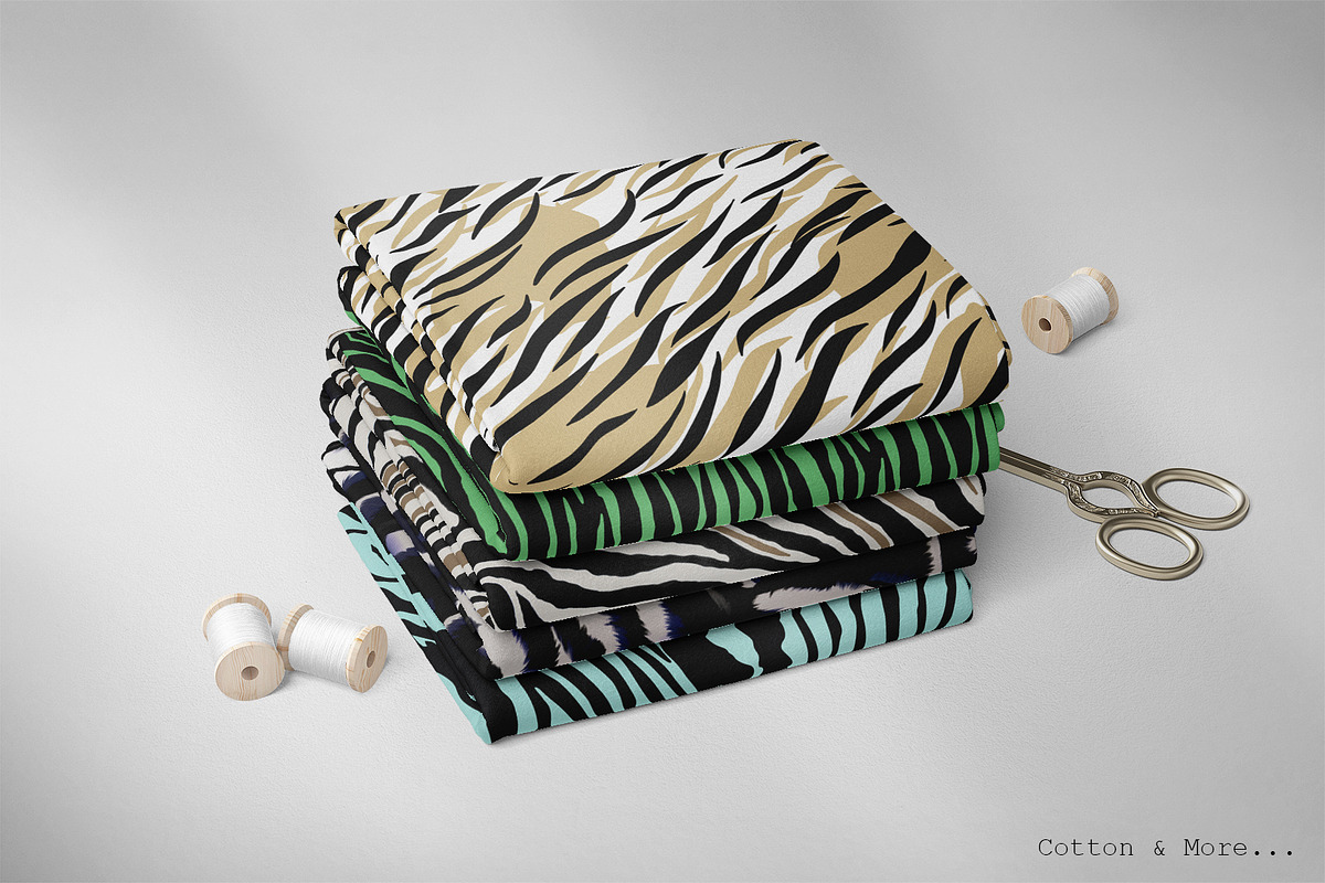 Zebra Patterns | 14 Prints Design, a Pattern Graphic by Luiz da Rolt Grathwohl (Photo 5 of 10)