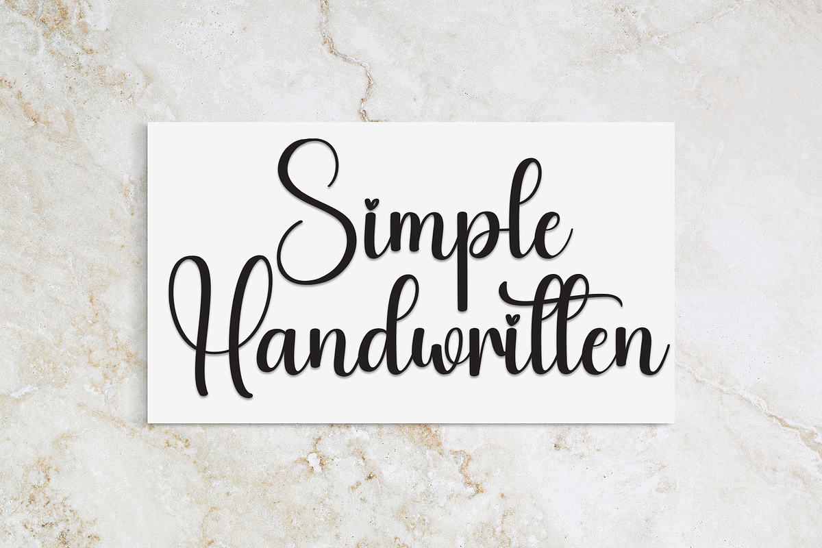 Signature Samantha | Script Font, a Handwritten Font by Scratchones (Photo 4 of 8)