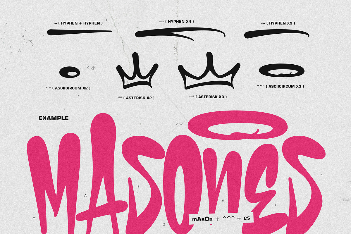 Snaxons - Fat Cap Graffiti Font, a Handwritten Font by Typia Nesia (Photo 3 of 10)