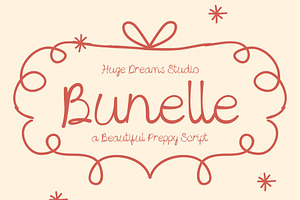 Bunelle – Elegant Handwriting Font