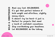 Bold Baddie Display Font, a Font by PickMimi (Thumbnail 5 of 7)