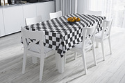 Tablecloth mockup set 01, a Mockup by Easy Mocks (Thumbnail 3 of 10)