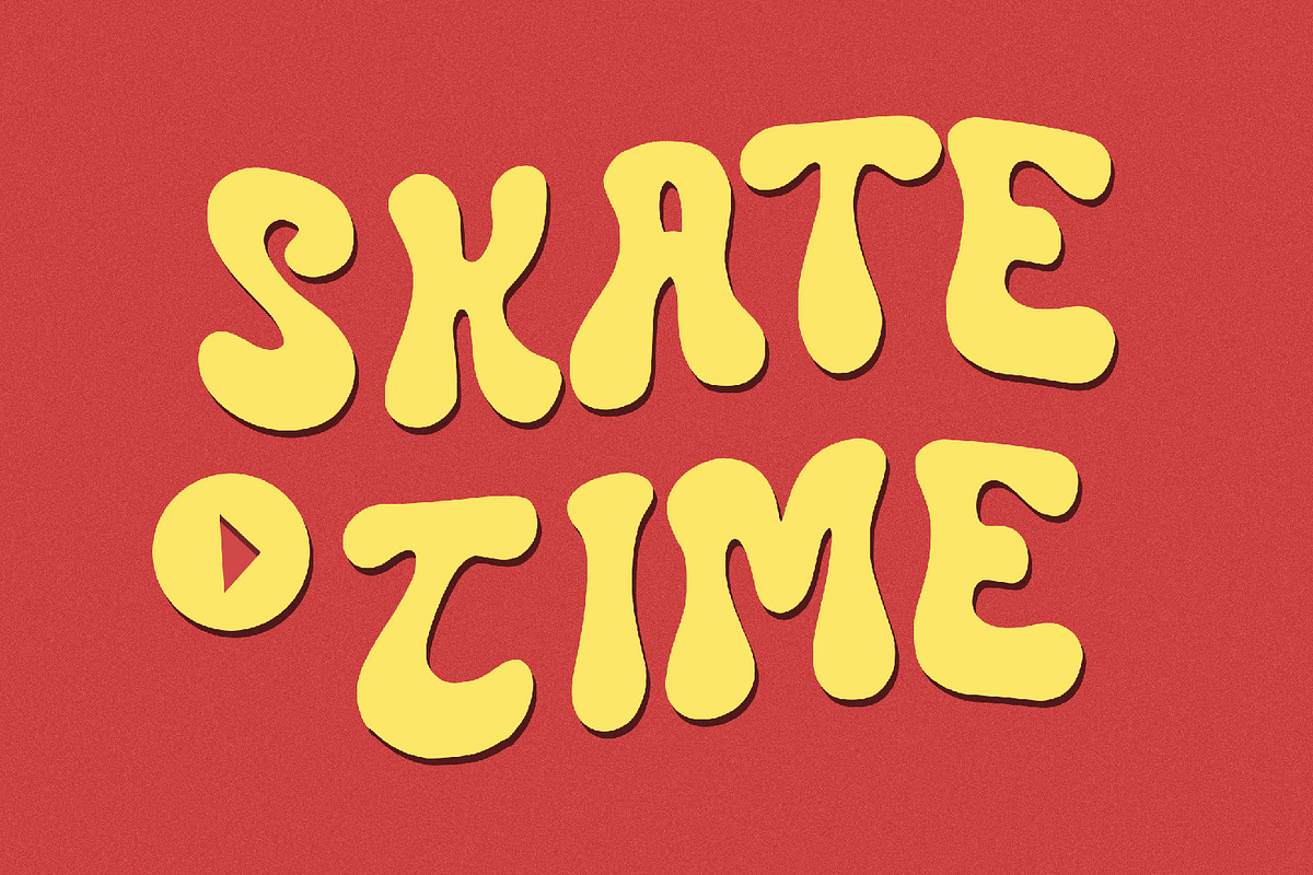 Funky Madness - Retro Font, a Script Font by AQR Studio (Photo 2 of 9)