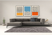Geometric Printable Wall Art Prints, a Background Graphic by C Design Studio (Thumbnail 4 of 17)
