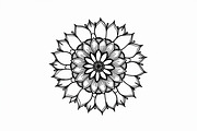 Mandala Pattern Coloring Bundle, a Graphic by Gfx_Store (Thumbnail 4 of 11)