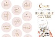 Instagram Story Highlight Covers, a Social Media Template by Ciera Design Templates (Thumbnail 1 of 7)