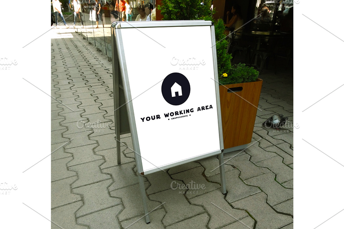 Frame Mockup, a Print Template by graphichouse