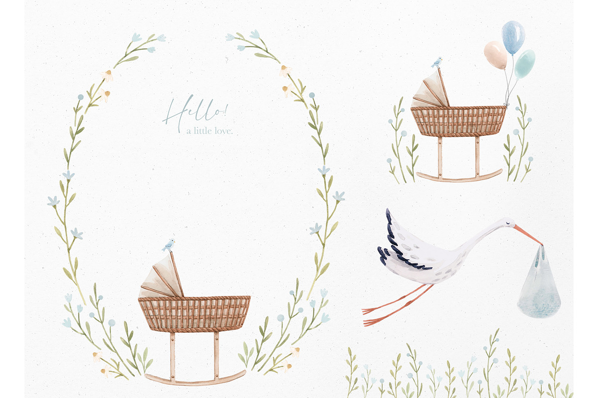 Invitation Baby Shower Boy, a Graphic by Lembrik's Artworks (Photo 1 of 3)