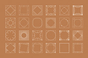 Abstract vector frames and elements, an Object Graphic by Valedi Art (Thumbnail 2 of 16)