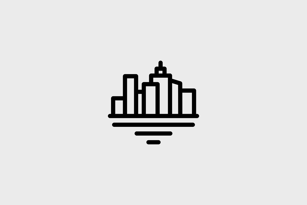 Skyline, an Outline Icon by Jordy