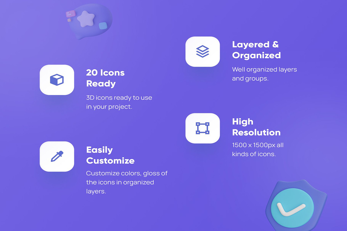 Commercially -E-Commerce 3D Icon Set, a Textures & Material 3D Model by Lumina_ui_ux202 (Photo 3 of 8)
