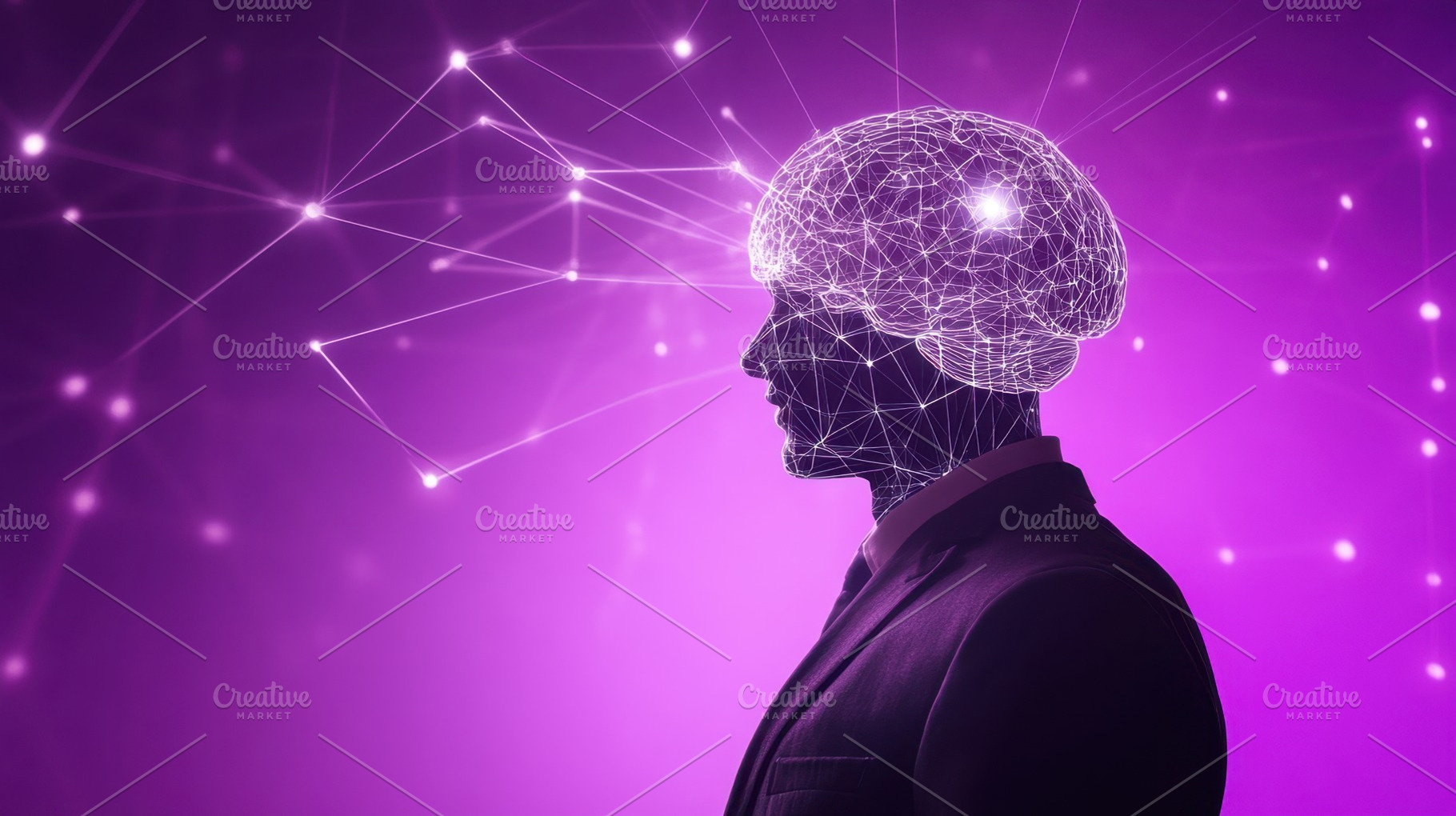 Brain activity concept, a Photo by Beautiful things