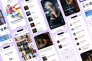 Ultimate Fitness App UI Kit, an UI Kit Template by phoneixdesign (Thumbnail 4 of 5)