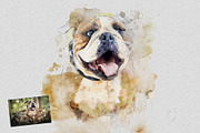 Watercolor sketch photoshop effect, an Action Add-On by Shovajit (Thumbnail 5 of 6)