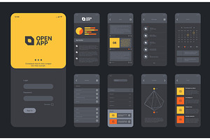 Mobile Application Layout