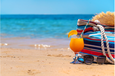 Bag and things for relaxing on the, a Holiday Photo by yanadjana