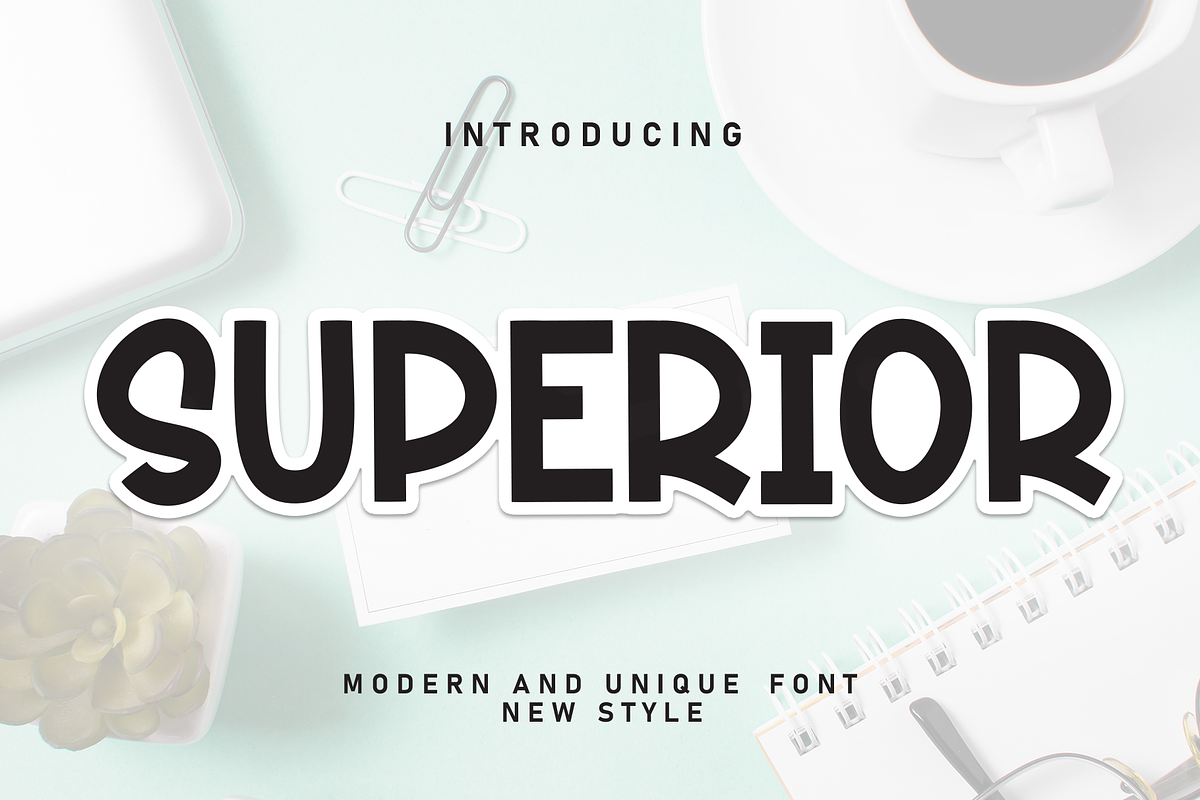 Superior | Script Font, a Script Font by Scratchones (Photo 1 of 8)