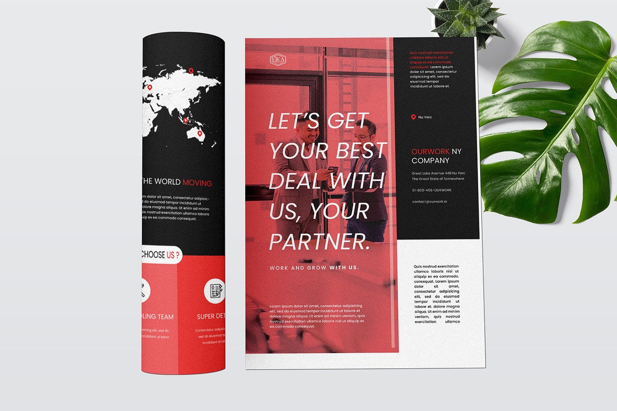Corporate Business Flyer, a Flyer Template by Eka Design (Photo 3 of 4)