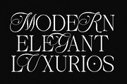 Luxury Nova a Elegant Serif Font, a Serif Font by RantautypeStudio (Thumbnail 8 of 19)