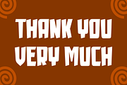 Nicari - Comic Display Font, a Sans Serif Font by lelevien (Thumbnail 4 of 4)