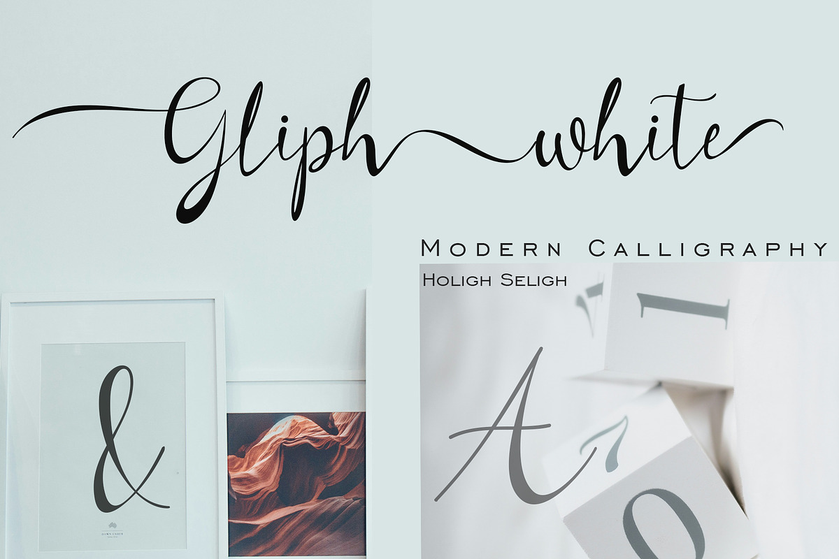 Holigh seligh, a Font by Sulthan Studio (Photo 7 of 11)