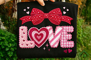 Glitter Crochet Yarn Valentine Png, an Illustration by Craft Nest (Thumbnail 2 of 5)