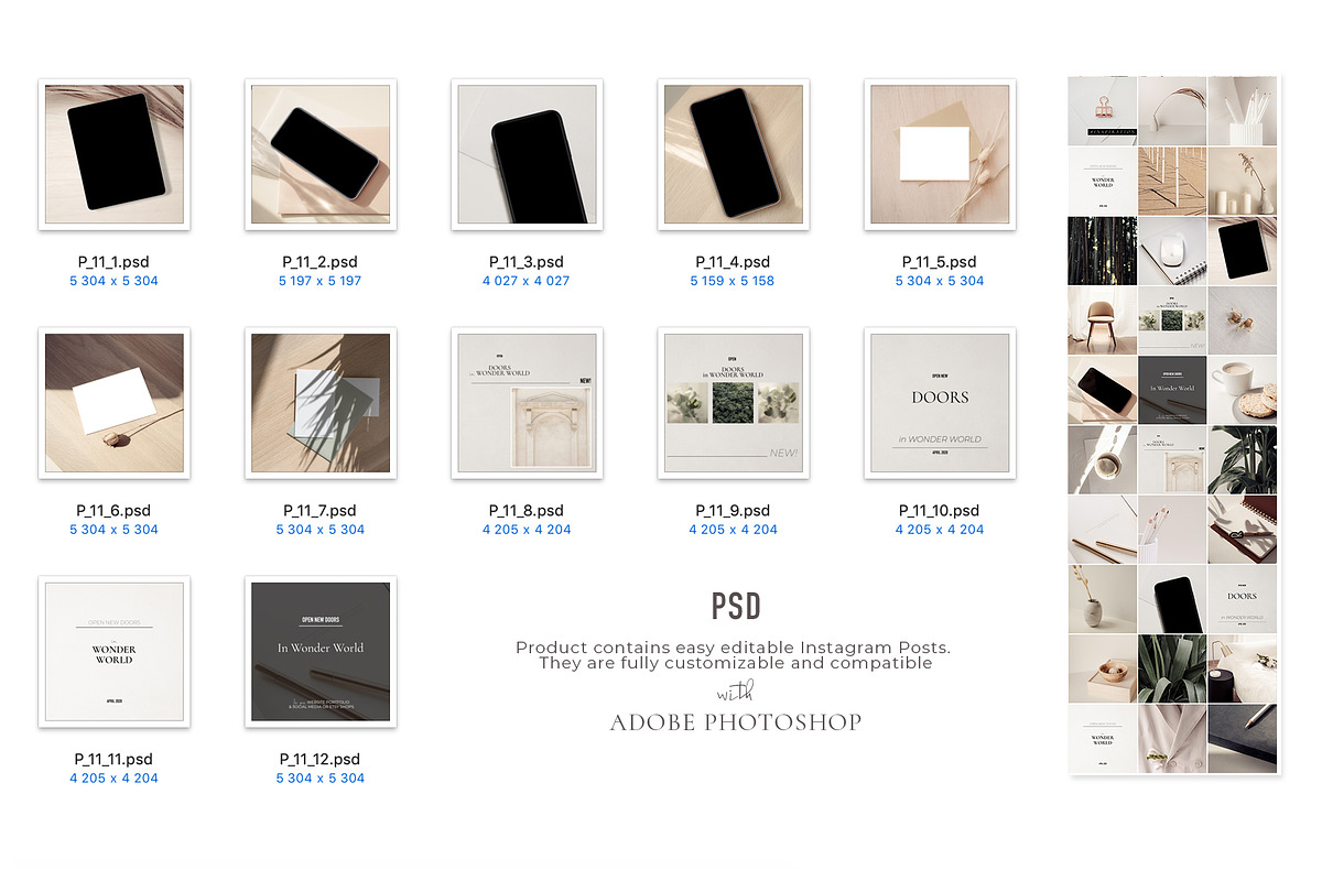 Minimalism. Feed №11, a Social Media Template by OntheMoon (Photo 10 of 10)