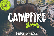 Campfire Stories Font Duo, a Sans Serif Font by Flycatcher Design (Thumbnail 1 of 7)