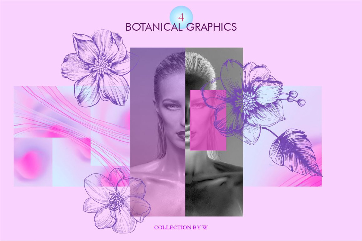 NEON CHIC-backgrounds and elements, a Background Graphic by Collection by VY (Photo 4 of 12)