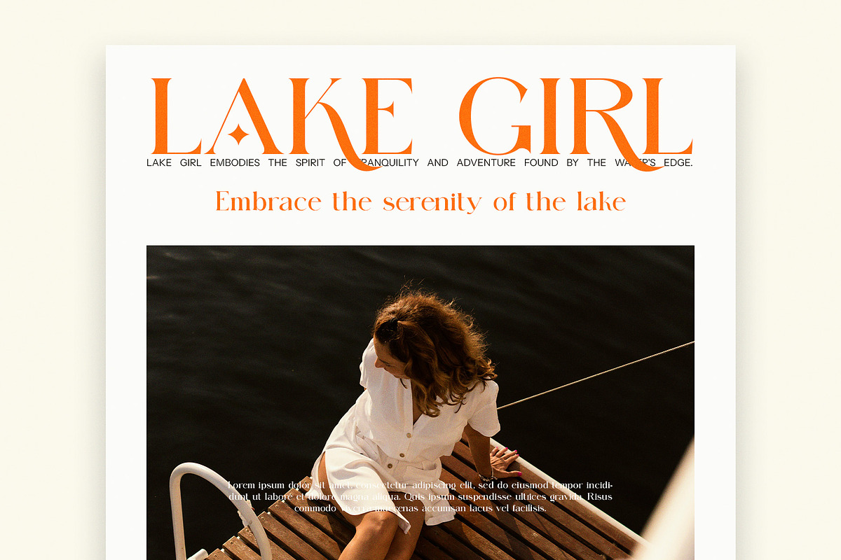 Astero Elegant Ligature Serif Font, a Serif Font by Graphicxell (Photo 3 of 8)