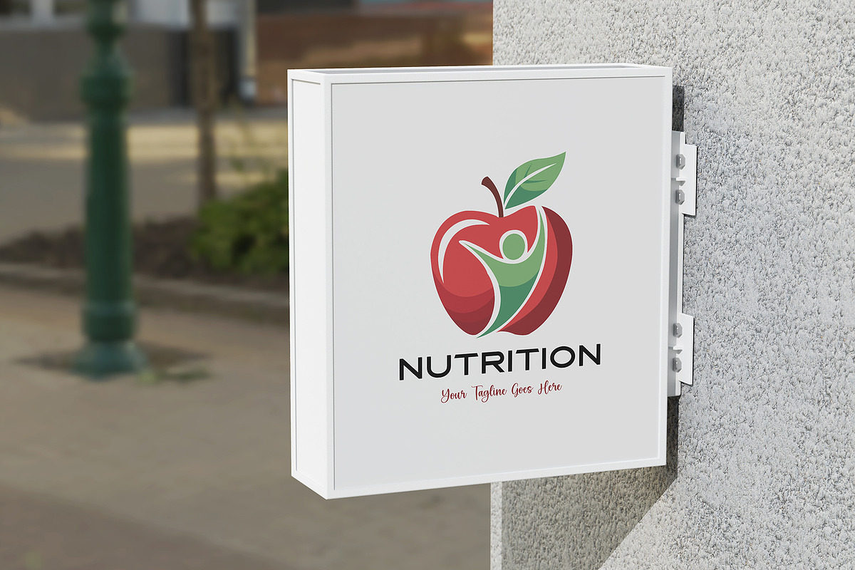 Custom Nutritionist Logo Template preview 2
