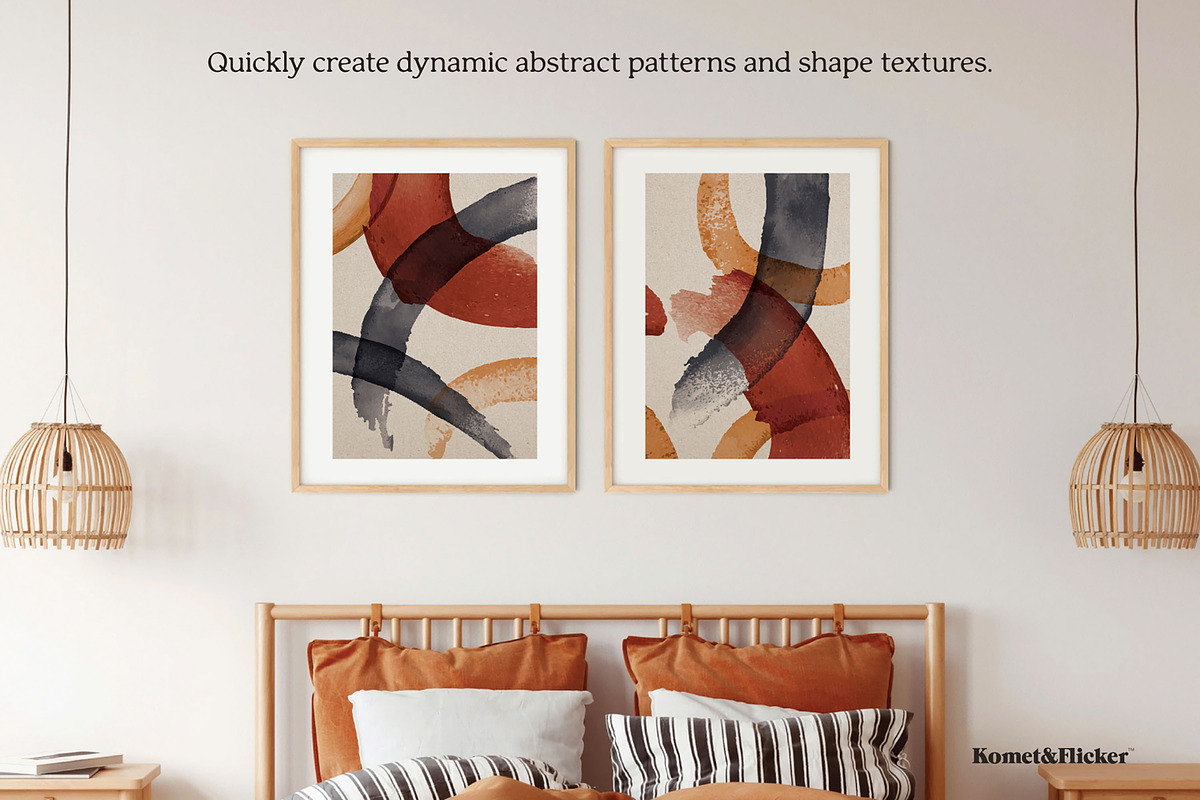 Vector Watercolor Brushes, a Brush Add-On by Komet & Flicker (Photo 6 of 13)