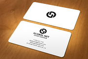 3 Colored Minimal Business Card, a Business Card Template by Shahjhan (Thumbnail 3 of 4)