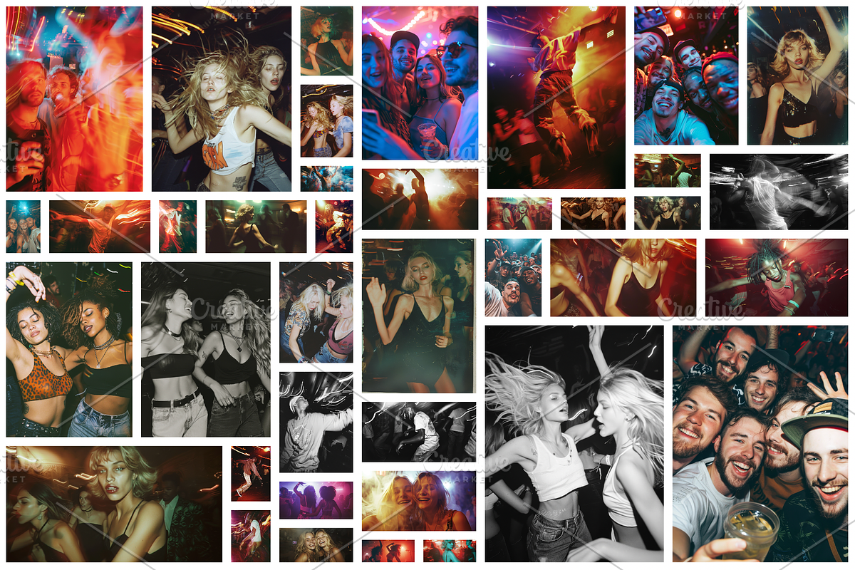 115 Dancing at a party, a Person Photo by Handmadefont (Photo 4 of 118)