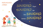 Sun Pepper, a Sans Serif Font by Lunabi (Thumbnail 3 of 5)