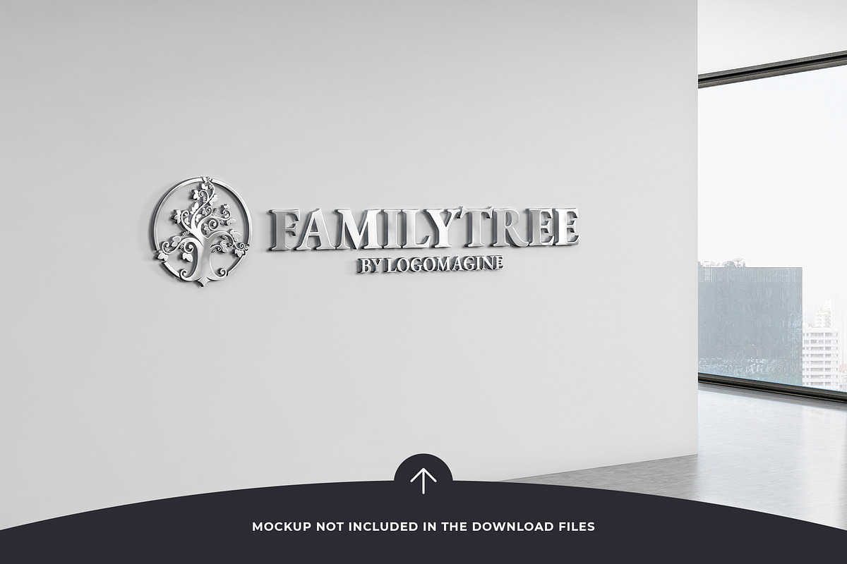 Family Tree Logo Template, a Branding & Logo Template by LOGOMAGINE (Photo 4 of 16)