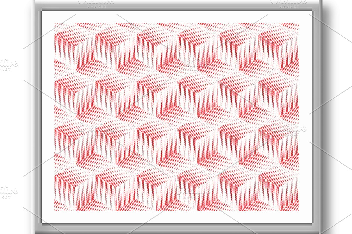 Abstract geometric pattern. A, a Decorative Illustration by RODINA (Photo 3 of 3)