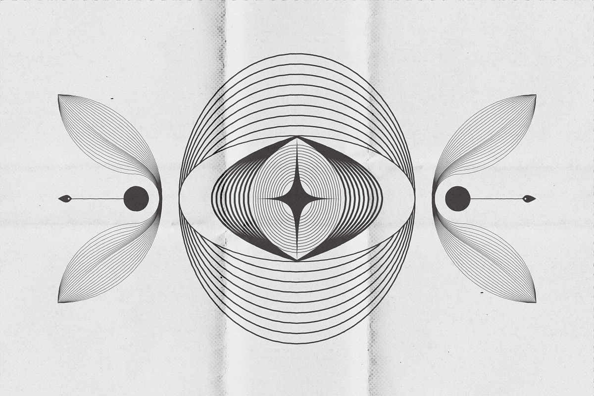 Abstract Boho Linear Vector Shapes, a Graphic by Vanzyst (Photo 6 of 24)