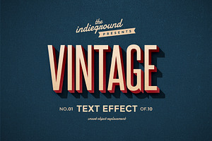 Retro Text Effects Vol.1