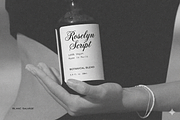 Roselyn Script Elegant Wedding font, a Script Font by RAHMAT (Thumbnail 3 of 7)