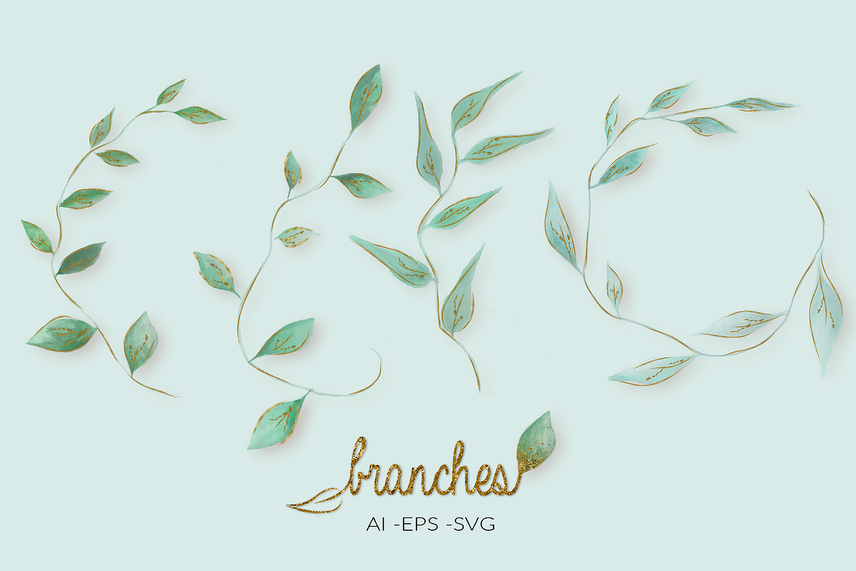 Branches & Splatter Kit, a Brush Add-On by PandoraDreams (Photo 25 of 38)