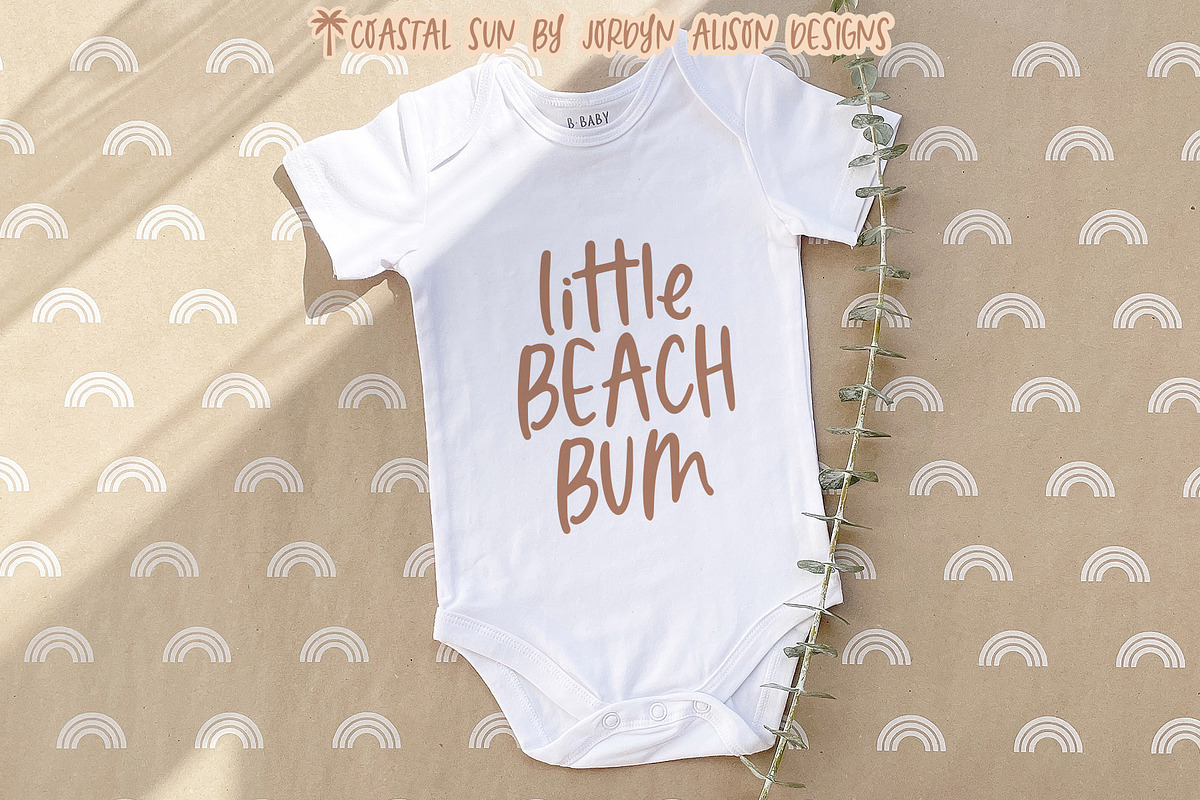 Coastal Sun Font, a Handwritten Font by Jordyn Alison Designs (Photo 6 of 9)