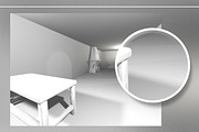 White Interiors Backgrounds Set, an Object Graphic by Backgrounds Store (Thumbnail 4 of 4)
