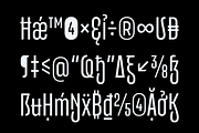 Entrofly — condensed font family, a Sans Serif Font by Slava Antipov (Thumbnail 14 of 14)