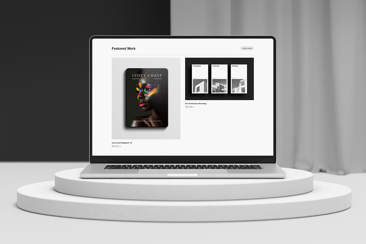 Studio Hall Squarespace 7.1 Website, a Squarespace Template by Ruben Stom (Photo 6 of 12)