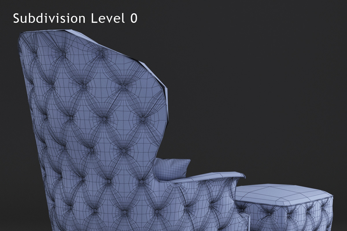 Visionnaire Alice Armchair, a Furniture 3D Model by Alartimodels (Photo 16 of 17)