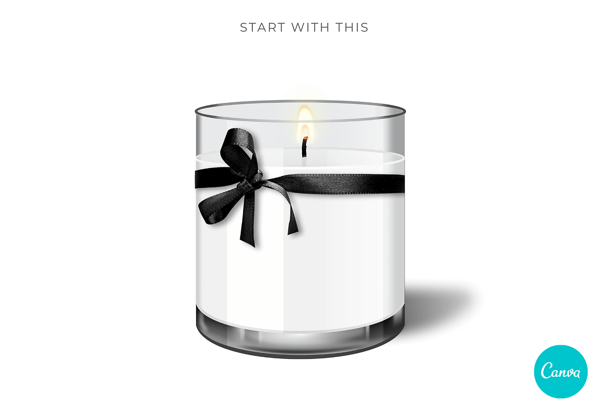 Candle Jar Mockup for Canva, a Household Mockup by Mockup Scene (Photo 11 of 22)