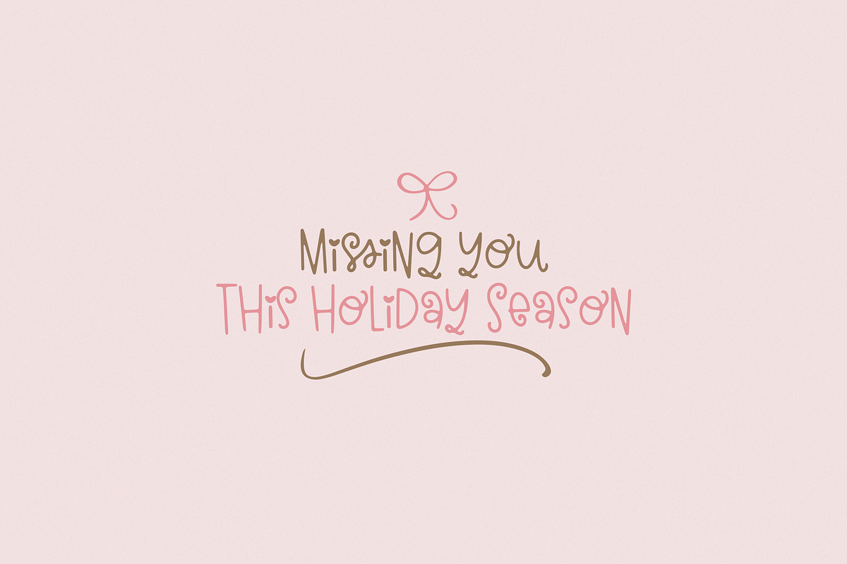 Christmas Kisses | Fun Holiday Font, a Font by KA Designs (Photo 10 of 10)